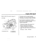 Предварительный просмотр 87 страницы Honda CRF50F 2004 Owner'S Manual