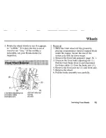 Предварительный просмотр 101 страницы Honda CRF50F 2004 Owner'S Manual