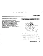 Preview for 89 page of Honda CRF70F Owner'S Manual