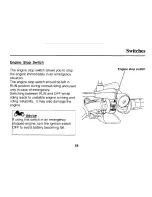 Preview for 21 page of Honda CRM250AR Owner'S Manual