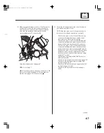 Предварительный просмотр 54 страницы Honda CSX 06 Manual