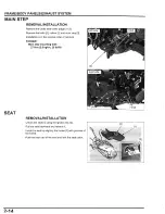 Предварительный просмотр 68 страницы Honda CTX700D Service Manual