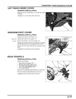 Предварительный просмотр 71 страницы Honda CTX700D Service Manual