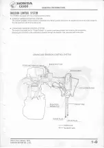 Предварительный просмотр 13 страницы Honda CX500 1978 Shop Manual