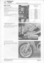 Предварительный просмотр 31 страницы Honda CX500 1978 Shop Manual