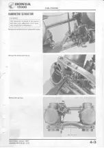 Предварительный просмотр 39 страницы Honda CX500 1978 Shop Manual