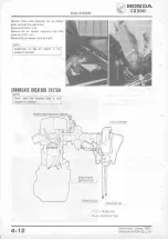 Предварительный просмотр 48 страницы Honda CX500 1978 Shop Manual