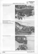 Предварительный просмотр 54 страницы Honda CX500 1978 Shop Manual