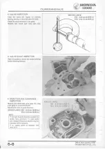 Предварительный просмотр 66 страницы Honda CX500 1978 Shop Manual