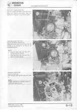 Предварительный просмотр 73 страницы Honda CX500 1978 Shop Manual