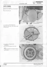 Предварительный просмотр 78 страницы Honda CX500 1978 Shop Manual