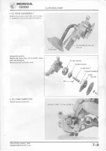 Предварительный просмотр 85 страницы Honda CX500 1978 Shop Manual