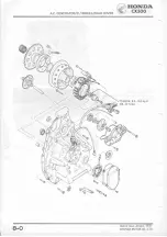 Предварительный просмотр 90 страницы Honda CX500 1978 Shop Manual