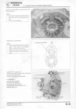 Предварительный просмотр 99 страницы Honda CX500 1978 Shop Manual