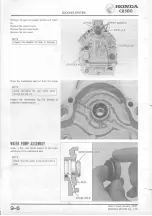 Предварительный просмотр 106 страницы Honda CX500 1978 Shop Manual