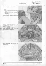 Предварительный просмотр 108 страницы Honda CX500 1978 Shop Manual