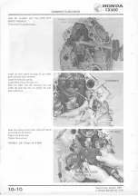 Предварительный просмотр 122 страницы Honda CX500 1978 Shop Manual