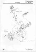 Предварительный просмотр 138 страницы Honda CX500 1978 Shop Manual