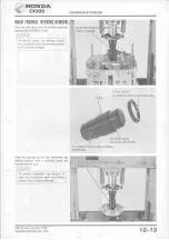 Предварительный просмотр 151 страницы Honda CX500 1978 Shop Manual