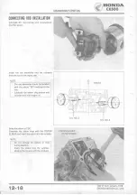 Предварительный просмотр 156 страницы Honda CX500 1978 Shop Manual