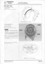 Предварительный просмотр 185 страницы Honda CX500 1978 Shop Manual