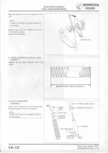 Предварительный просмотр 188 страницы Honda CX500 1978 Shop Manual