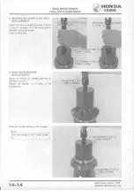 Предварительный просмотр 192 страницы Honda CX500 1978 Shop Manual