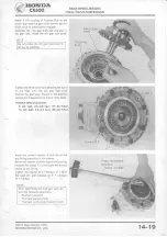 Предварительный просмотр 197 страницы Honda CX500 1978 Shop Manual