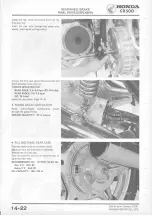 Предварительный просмотр 200 страницы Honda CX500 1978 Shop Manual