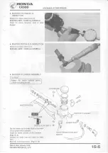 Предварительный просмотр 213 страницы Honda CX500 1978 Shop Manual