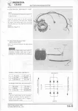 Предварительный просмотр 223 страницы Honda CX500 1978 Shop Manual