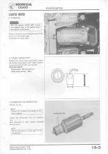 Предварительный просмотр 233 страницы Honda CX500 1978 Shop Manual