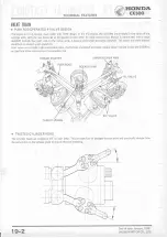 Предварительный просмотр 238 страницы Honda CX500 1978 Shop Manual