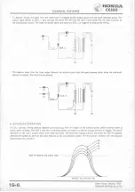 Предварительный просмотр 242 страницы Honda CX500 1978 Shop Manual