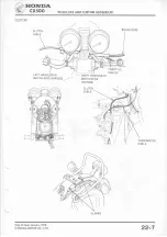 Предварительный просмотр 269 страницы Honda CX500 1978 Shop Manual