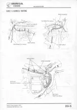 Предварительный просмотр 281 страницы Honda CX500 1978 Shop Manual