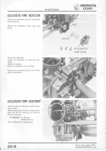 Предварительный просмотр 284 страницы Honda CX500 1978 Shop Manual