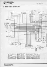 Предварительный просмотр 287 страницы Honda CX500 1978 Shop Manual