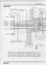 Предварительный просмотр 289 страницы Honda CX500 1978 Shop Manual