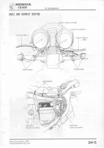 Предварительный просмотр 296 страницы Honda CX500 1978 Shop Manual