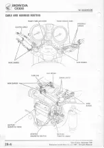 Предварительный просмотр 321 страницы Honda CX500 1978 Shop Manual