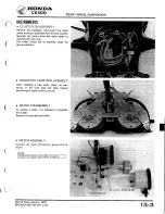 Preview for 162 page of Honda CX500 CUSTOM Shop Manual