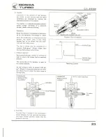 Предварительный просмотр 25 страницы Honda CX500 Turbo Manual