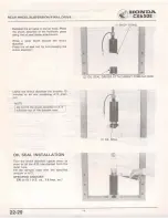 Preview for 31 page of Honda CX650E Shop Manual