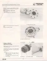 Preview for 46 page of Honda CX650E Shop Manual