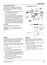 Preview for 13 page of Honda DB4142 Operator'S Manual