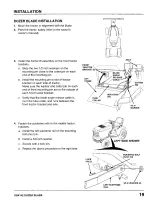 Preview for 21 page of Honda DB4142 Operator'S Manual