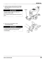 Preview for 25 page of Honda DB4142 Operator'S Manual