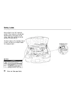 Предварительный просмотр 29 страницы Honda Del Sol 1995 Owner'S Manual