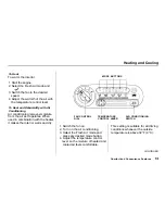 Предварительный просмотр 73 страницы Honda Del Sol 1995 Owner'S Manual